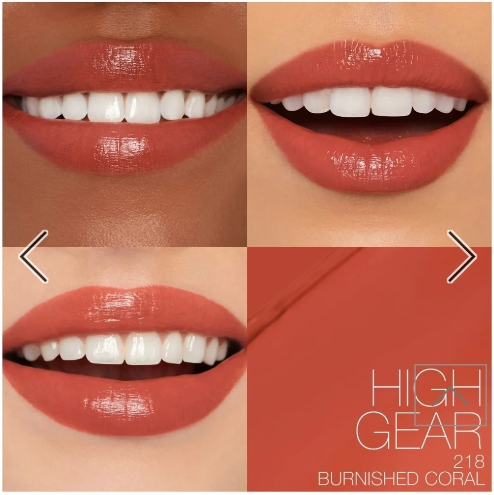 NARS Powder Blush DEEP THROAT & Sensual Shine Lipstick HIGH GEAR Duo MSRP $68